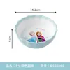 Plato de Melamina Congelados para Mesa Guardería Estudiantes de Primaria Comiendo Juego de Tazones Antiescaldado Ligero y Resistente a Caídas Plato de Cena de Dibujos Animados