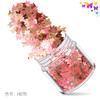 Juego de 12 lentejuelas de mariposa para decoración de uñas con láser, mezcla de lentejuelas, degradado multicolor, accesorios para decoración de uñas, pegatinas para decoración de uñas.