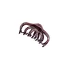 Pinza para el pelo de calabaza de PC de gran tamaño 13 cm transfronteriza para mujer con múltiples volúmenes de cabello en la parte posterior de la cabeza, pinza de tiburón, pinza agarradora elegante