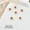 Acessórios de Unha Artística Zircônia Festivos Brilhantes para Ano Novo, Lingote Trazedor de Sorte Saco de Dinheiro, Cabaça de Luxo com Diamantes Decorações de Unha Atacado
