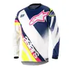 Ropa de Carreras de Motocross Off-Road de Secado Rápido para Verano para Hombres y Mujeres, Ropa de Descenso, Ropa para Montar en Bicicleta de Montaña, Camisetas de Manga Larga