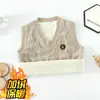 Chaleco de forro polar para niños chaleco de bebé ropa interior para niñas algodón puro para niños cálido engrosado Chaleco universitario uniforme escolar de invierno