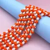 Pulsera de hongo pequeño con puntos de esmalte de colores, collar de cuentas sueltas, accesorios para joyería DIY, materiales hechos a mano, venta al por mayor