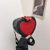 Bolso Pequeño de Alta Gama en Forma de Corazón para Mujer 2026 Nuevo Bolso Cruzado de Moda Tendencia Bolso de Hombro Simple Popular con Forma de Corazón de Amor