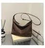 Bolsa Transversal de Grande Capacidade para Trabalho e Deslocamento Outono/Inverno para Mulheres, Nova Tendência Bolsa de Ombro Cor de Café com Estampa de Leopardo Fosca
