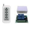 Gran Venta Interruptor de Control Remoto Inalámbrico 433 Temporizador Doméstico 12 Voltios Cuatro Vías Interruptor de Código de Aprendizaje Inteligente