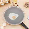 Tapa de Olla Redonda de Acero Inoxidable a Prueba de Salpicaduras de Aceite para Cocina Doméstica con Asa Malla a Prueba de Aceite a Prueba de Explosiones Malla Anti-Salpicaduras Separador de Aceite Tapa de Drenaje