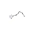 Conjunto de Piercing de Nariz de Aço Inoxidável com 12 Peças, Best-Seller Transfronteiriço, Argola Básica de Nariz com Zircônia em Formato de Coração, Joia para Piercing