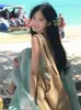 Bolso de paja de gran capacidad estilo casual modelo nuevo 2026 estrella de mar sensación relajada bolso de mano estilo vacación en la playa bolso de hombro