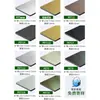 Placa Metálica Placa de Cristal de Carbono Madera de Carbón de Bambú Panel Decorativo Metálico Cepillado Panel de Pared Tablero Decorativo Decoración Interior de Pared Panel de Protección de Pared