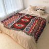 Manta de Estilo Bohemio Personalizada Decoración para Pie de Cama Toalla Tela de Hotel Hotel Estancia en Casa Jacquard Bandera de Cama Toalla para Pie de Cama