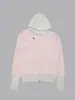 Moletom Listrado com Zíper Assimétrico Estilo Coreano para Meninas e Mulheres Outono Inverno com Capuz Versátil Casual Y2K Jaqueta Leve Estilo Asiático