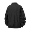 Novedad Otoño e Invierno 2025 Traje de Vuelo Retro Americano Transfronterizo para Hombre Chaqueta con Cuello Alto para Hombre Moda Amazon