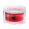 Corda elástica em formato plano pulseira de jade Hetian elástica linha de cristal resistente ao desgaste texto de uso de contas brincadeira diy especial pulseira dourada corajosa