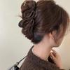 Nueva horquilla de pelo con forma de onda de arena para mujer, de alta gama, ligera, de lujo, grande, con forma de tiburón, accesorios para el cabello al por mayor