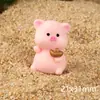 Adornos de micro paisajismo muñeca de cerdito lindo de dibujos animados adornos de escritorio para mano coche accesorios para el hogar venta al por mayor