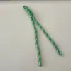 Estoque na Fábrica Pingente de Corda Personalizado Moderno Corda Fina Colorida Amarrada Corda Trançada Alça de Bolsa Moderna Atacado