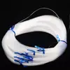 Hilo de Pescar Cuerda Trenzada Hecha a Mano con Cuentas Cable Trenzado de Cristal Anillo Enrollador de Cable Hilo Fino de Seda de Pesca Resistente al Desgaste y Duradero