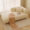 2025 Novo Modelo Chaise Longue Hotel Sala de Estar Varanda Quarto Área de Descanso Celebridade da Internet Tecido Preguiçoso Sentar e Reclinar Sofá para Apartamento Pequeno