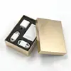 Power Bank para Teléfono Móvil Caja de Regalo Exquisita con Impresión a Color y Estampado Dorado, Cargador Rápido, Caja de Embalaje para Cable de Datos de Carga de Teléfono Móvil Personalización