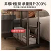 Mesa elevable de noche, móvil, para uso doméstico, adecuada para dormitorios, un simple escritorio para computadora, escritorio de escritura o mesa auxiliar para el sofá