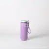 Taza aislada con incrustaciones de diamantes transfronteriza, botella de agua portátil de acero inoxidable 304 con cordón, una lujosa botella de agua de regalo para mujeres
