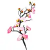 Decoración de Pastel Flor de Ciruelo Roja Adorno de Enchufe Accesorios de Enchufe Internet Celebrando Cumpleaños Grande Gongshou Accesorios para Mujer