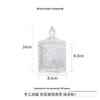 Porta-velas de vidro, pote de doces, yurt de vidro, copo de vela de aromaterapia, copo de vela, material de vela caseiro faça você mesmo