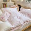 Saco de Dormir Anti-Suciedad de Hotel de Viaje Sábana de Cama Portátil Funda de Edredón Juego de Cuatro Piezas para Salidas Viaje de Negocios Saco de Dormir de Viaje Todo en Uno Juego de Tres Piezas