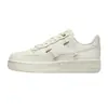 Zapatos Originales de Primera Capa Af1 Air Force One para Hombre, Tenis Blancos Puros de Caña Baja, Zapatos Casuales para Pareja de Campus, Zapatos Deportivos, Zapatos para Mujer