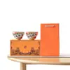 Taza de Té Grande de Cerámica con Esmalte de Ceniza para Uso Doméstico, Taza de Té Individual, Set de Regalo con Caja de Tazas a Juego Estilo Chino