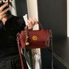 Bolsa Retrô de Textura Superior Bolsa Mensageiro de Ombro com Design Casual Mais Fácil de Combinar Outono e Inverno Moda Nova Feminina Atacado