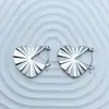 Aretes de Acero Inoxidable Chapado en Oro de 18 Quilates con Perlas Irregulares Geométricas, Venta Directa del Fabricante, Clip para Oreja Suave para el Viaje Diario