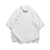 Nueva Camisa de Algodón con Botones Retro Estilo Chino Primavera y Verano Camisa para Hombre Traje Tang Estilo Chino Dinastía Han Traje de Té Zen