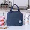 Bolsa de almuerzo portátil de gran capacidad, bolsa de lonchera aislada catiónica, bolsa de almuerzo para estudiantes, estuche para lonchera, venta al por mayor para vendedores ambulantes