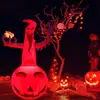 Amazon Tears Calabaza de Terror Luz LED de Color Nueva Decoración Inflable de Calabaza Fantasma para Halloween
