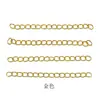 Accesorios para Joyería DIY al por Mayor Cadena de Extensión Multicolor de Hierro Cadena de Cola Materiales para Hacer Collares Pulseras Pendientes Hechos a Mano