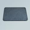 Tapete Perforado Tallado de Tierra de Diatomeas 39*60, Tapete Alfombra de Secado Rápido Absorbente de Agua Gris Oscuro para Entrada de Baño
