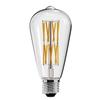 Bombilla Led al por Mayor Lámpara de Mesa para Interiores Bombilla Esférica Decorativa Atenuable 6 Vatios 4 Vatios Bombilla de Punta de Filamento Bombilla St64