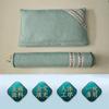 Almohada Cervical de Ajenjo No se Desploma y Crea una Curvatura Natural del Cuello. Almohada Funcional, Almohada Integrada para Columna Cervical, Almohada Herbal para Protección del Cuello