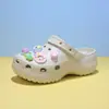 Flotador para Bebé Llorando Sin Logo Agujero de Nube Zapatos de Verano para Mujer Estilo Nuevo Slip-on Aumentador de Altura para Mujer Antideslizantes a Prueba de Olor Zapatos con Agujeros