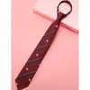 [Corbata sin cremallera] Corbata de lazo JK japonesa gratis para estudiantes universitarias, estilo universitario, corbata rayada de corona