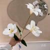 Flor Artificial Branca para Casamento Flor Acabada de Alta Qualidade Flor Falsa para Casamento Hortênsia Rosa Tulipa Flor Artificial Decorativa
