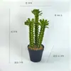 Cactus artificial cactus columna maceta tropical falso verde paisajismo desértico falso verde decorativo cactus bola adornos