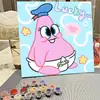 Pintura acrílica dibujos animados infantiles hecho a mano diy pintura al óleo digital pintura al óleo al por mayor verano graffiti decoración para colorear pintura para colgar