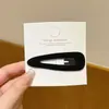 Pinza de Pelo de Terciopelo Estilo Coreano para Otoño e Invierno para Mujer, Pinza Lateral para Flequillo de Frente, Pinza para Flequillo Lateral, Pasador, Accesorio para el Cabello, Pasador de Pelo con Adorno