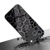 Funda para iPhone 16/17 Promax Estilo Japonés y Coreano Lujo Ligero Estampado de Leopardo Clásico Cubierta Protectora de Vidrio Templado Venta al por Mayor