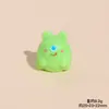 Desenho Animado Engraçado Estéreo Pequeno Monstro Resina Pequenos Enfeites DIY Corrente para Celular Chaveiro Decoração de Mesa de Carro Acessórios