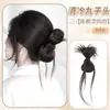 Postizo de Moño Bajo con Pinza de Garra, Accesorio para el Cabello de Moño Bajo con Lazo, Herramienta para Moño Bajo, Anillo Postizo para el Cabello de Barba de Dragón