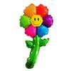 Margarida girassol de mão vara de mão balão de flores decoração de aniversário infantil jardim de infância recompensa empurrar presente